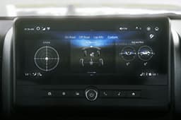 Mahindra Thar Roxx infotainment screen