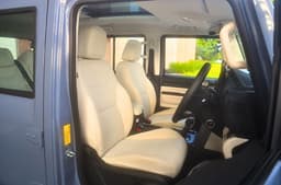Mahindra Thar Roxx front seats 
