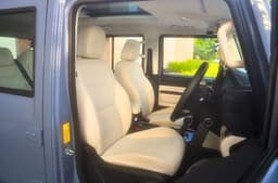 Mahindra Thar Roxx front seats 