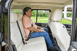Mahindra Thar Roxx second row space