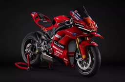 Ducati MotoGP replica V4 front three quarter