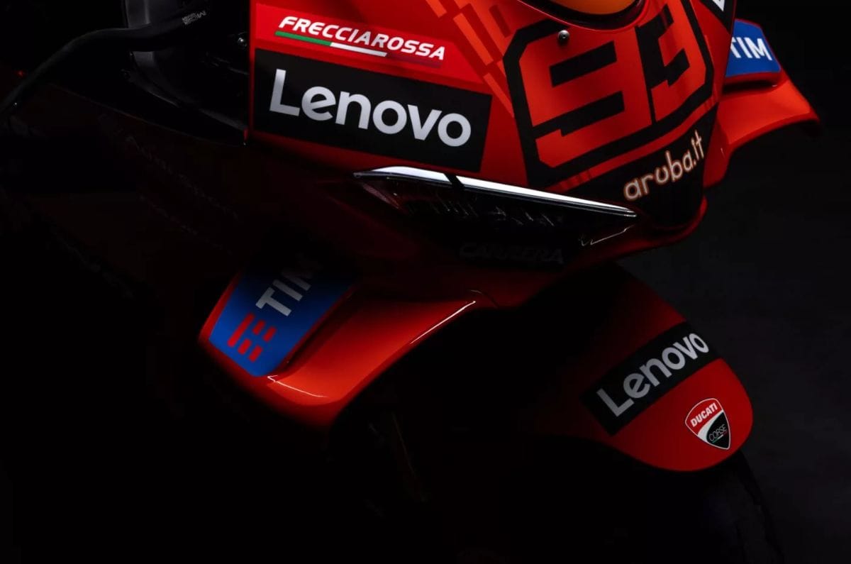 Ducati MotoGP replica V4 front winglet