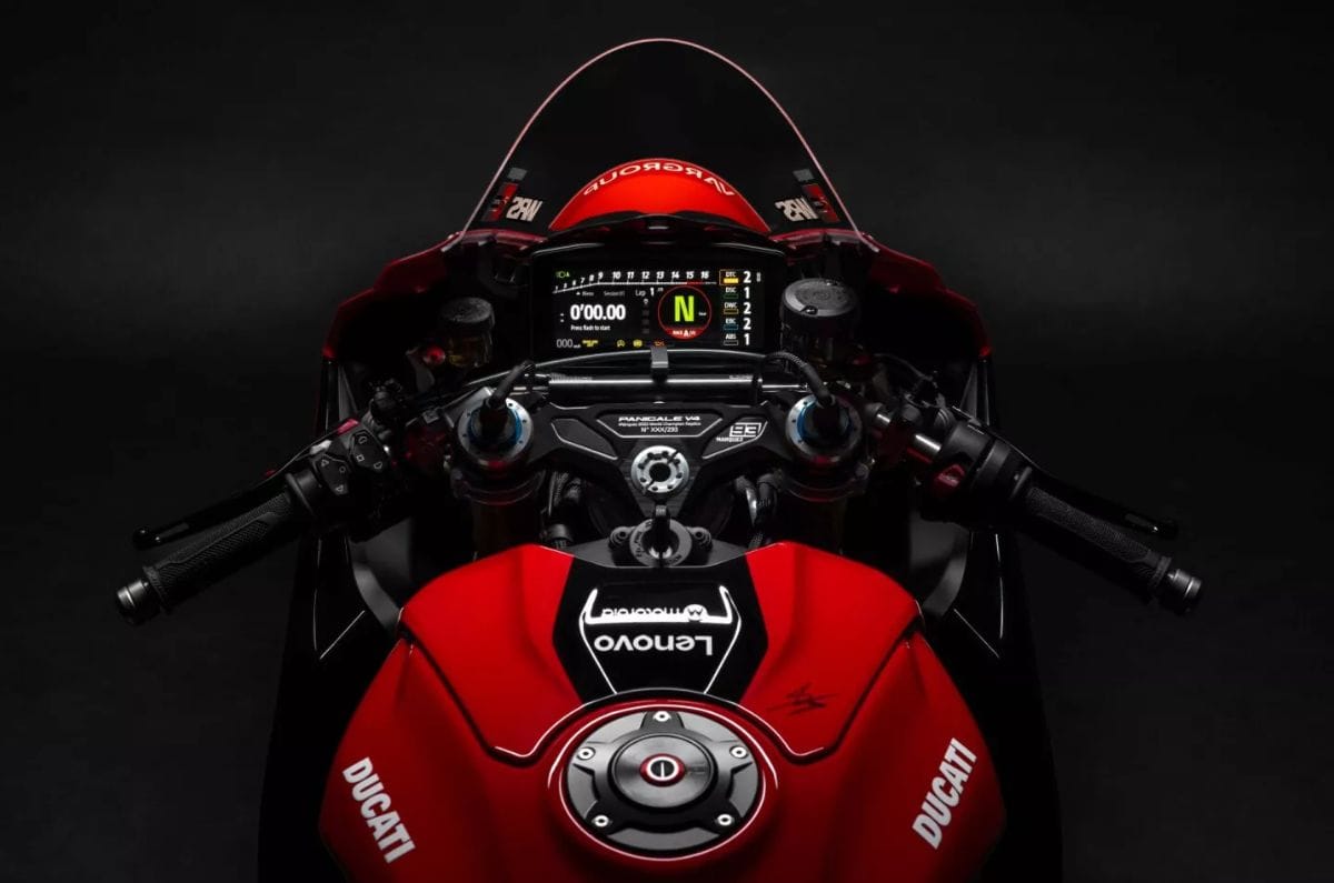 Ducati MotoGP replica V4 dash