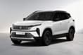 Pristine White; variants: Smart, Pure X, Adventure X, and Adventure X+. Tata Harrier Pristine White