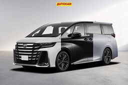 Toyota Vellfire front quarter