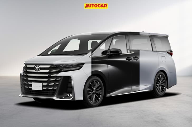 Toyota Vellfire front quarter