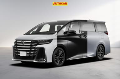 Toyota Vellfire exterior and interior colour themes
