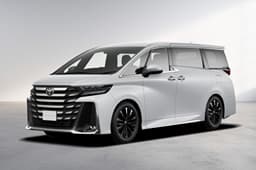 Toyota Vellfire Platinum White Pearl colour option