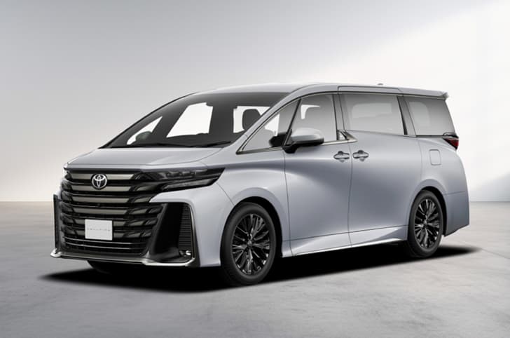 Toyota Vellfire Platinum Precious Metal colour option