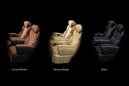 Toyota Vellfire interior colour options