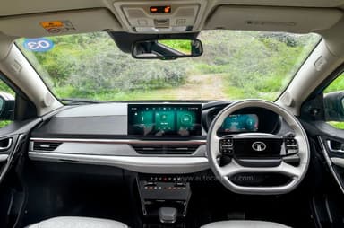 Tata Curvv EV interior and features gallery