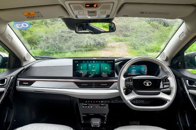 Tata Curvv EV interior and features gallery