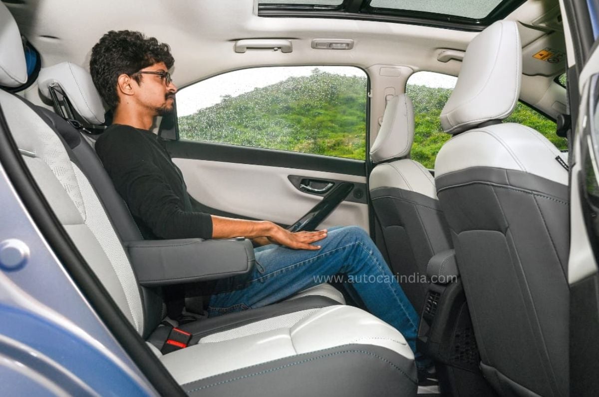 Tata Curvv EV seats
