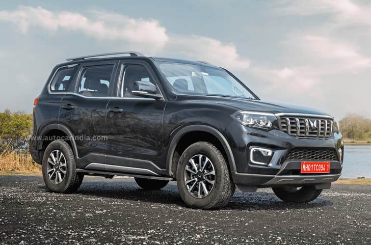 Mahindra Scorpio N front quarter static
