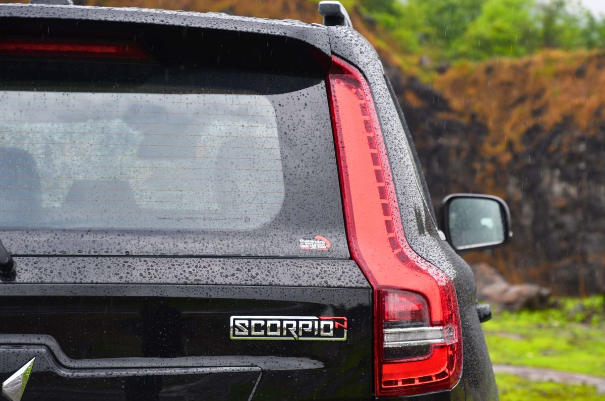 Mahindra Scorpio N taillight