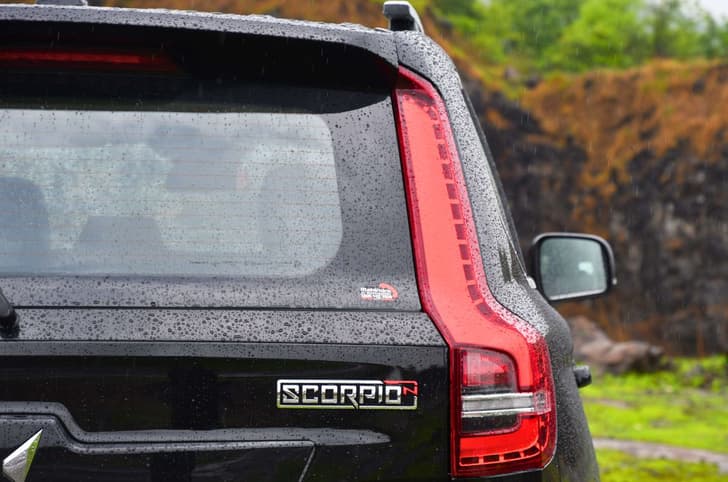Mahindra Scorpio N taillight
