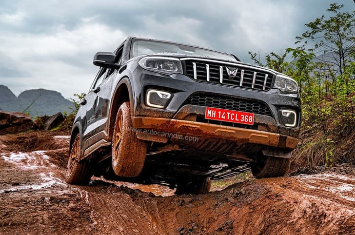 Mahindra Scorpio N off-roading