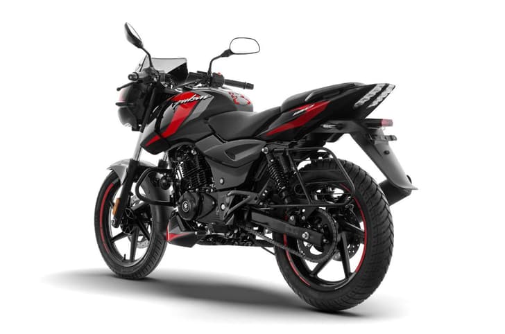 Bajaj Pulsar 150 rear left three quarter