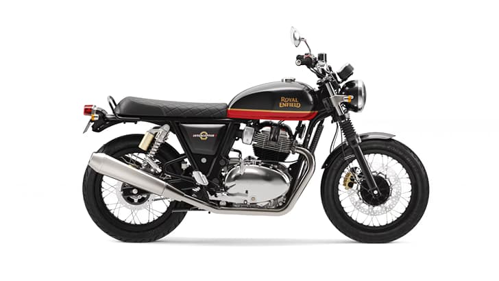 Studio image of Interceptor 650 on white background
