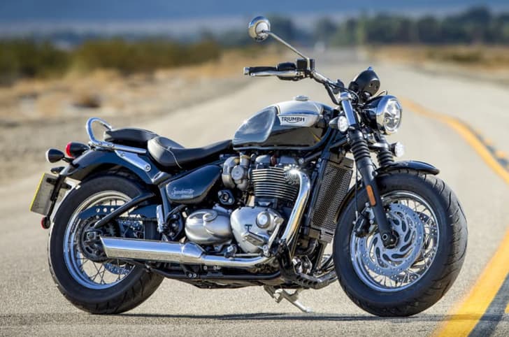 Triumph Speedmaster front three quarter