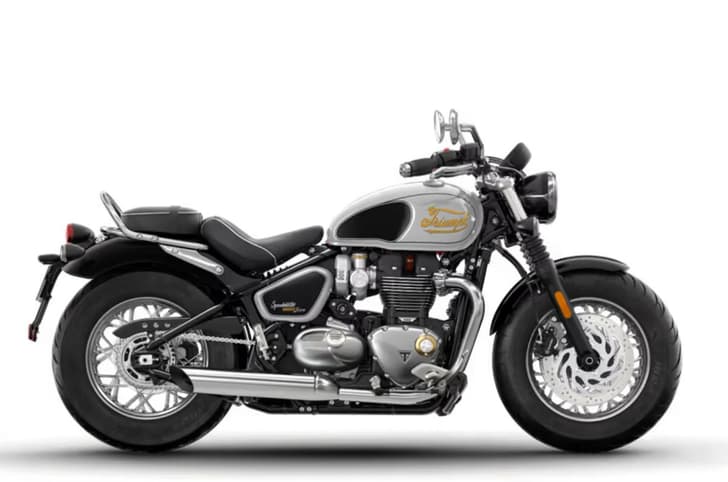 Triumph Speedmaster right side profile Icons Edition