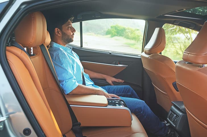 Toyota Camry rear seats