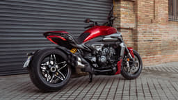 Ducati XDiavel V4 rear three fourth static shot