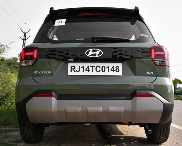 Hyundai Exter rear