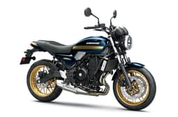 Kawasaki Z650RS front three quarter shot