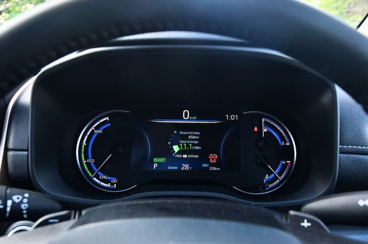 Maruti Suzuki Invicto digital driver's display
