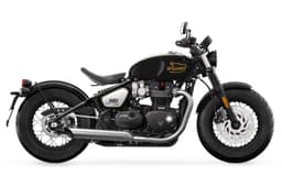 Triumph Bonneville Bobber right side profile