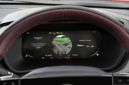 Tata Curvv digital instrument cluster 