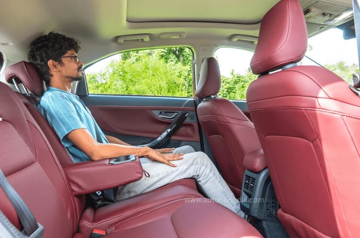Tata Curvv rear seats 