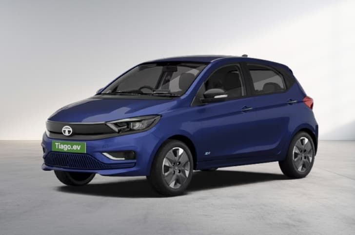 Tata Tiago EV Arizona Blue
