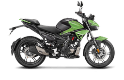 Hero Xtreme 125R Black Green Leaf static side profile 