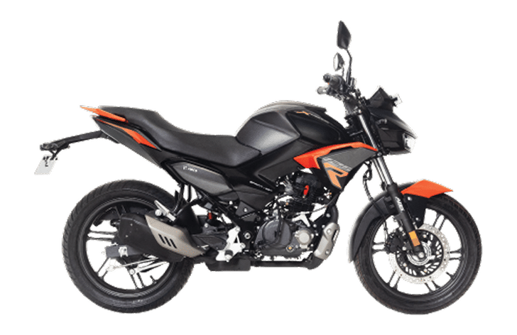 Hero Xtreme 125R Abrax Orange static side profile