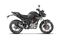 Hero Xtreme 125R Stallion Black static side profile 
