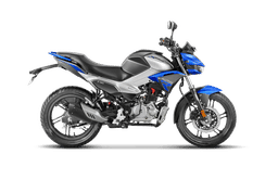 Hero Xtreme 125R Cobalt Blue static side profile 