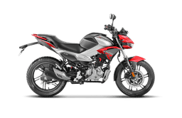 Hero Xtreme 125R  Firestorm Red static side profile 