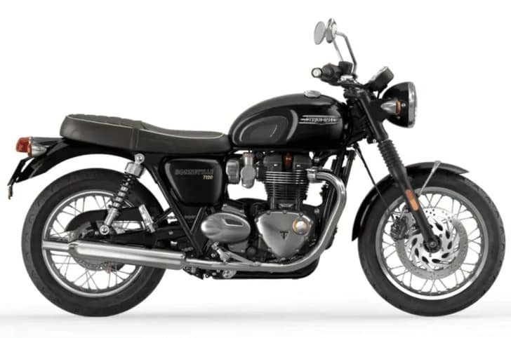 Triumph Bonneville T120 black