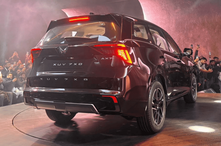 Mahindra XUV 7XO rear design
