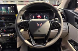 Mahindra XUV 3XO EV steering wheel