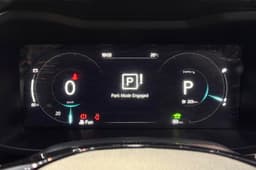 Mahindra XUV 3XO EV digital instrument cluster 