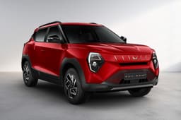 mahindra xuv 3xo ev tango red