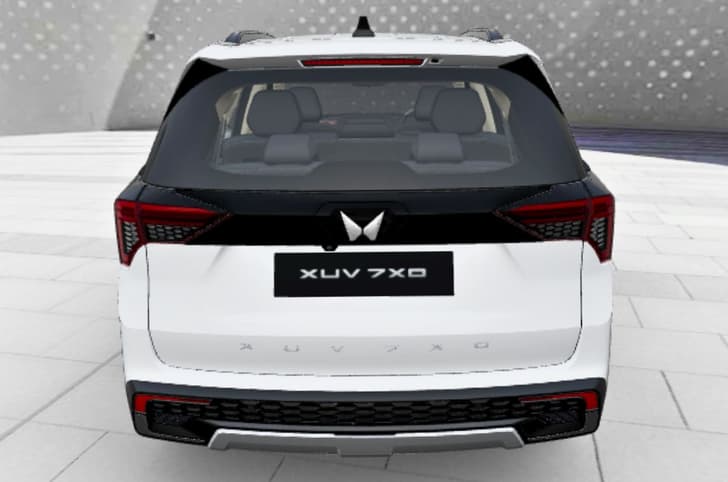 Mahindra XUV 7XO AX trim rear design