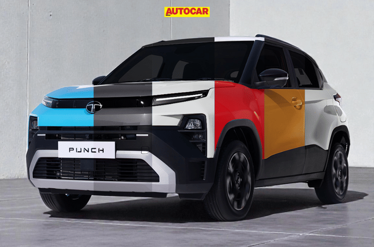 2026 Tata Punch facelift all colours