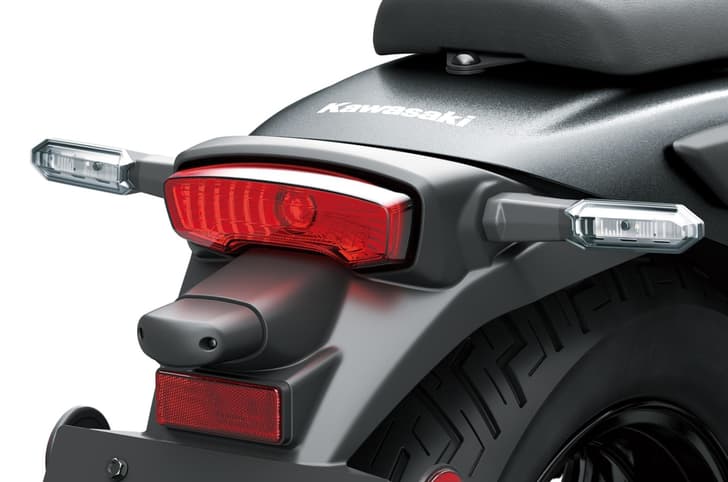 Kawasaki Eliminator 500 tailight shot