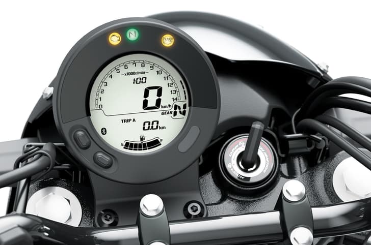 Kawasaki Eliminator 500 dash