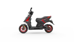 Studio image of Simple One scooter on white background