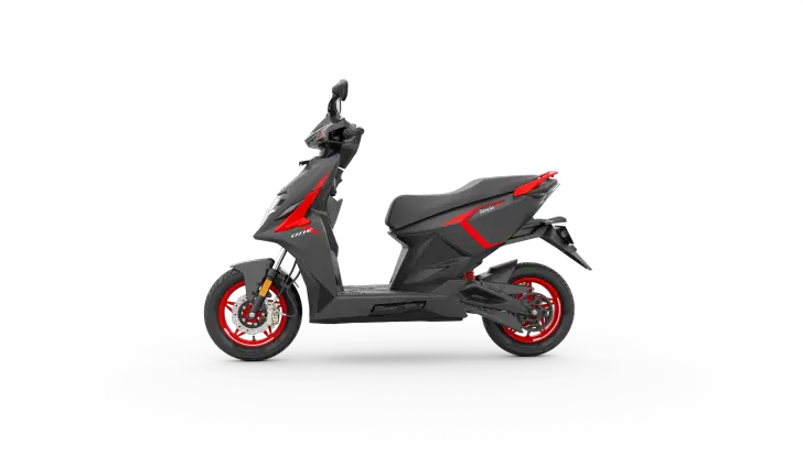 Studio image of Simple One scooter on white background